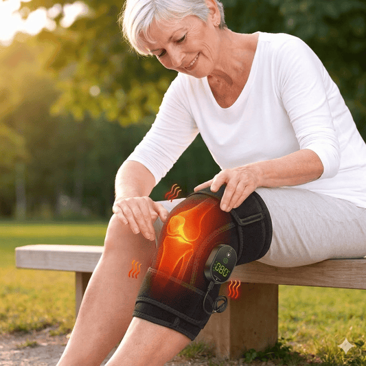 XNEEX HeatPad™ – חימום עמוק להקלה על כאבי ברכיים
