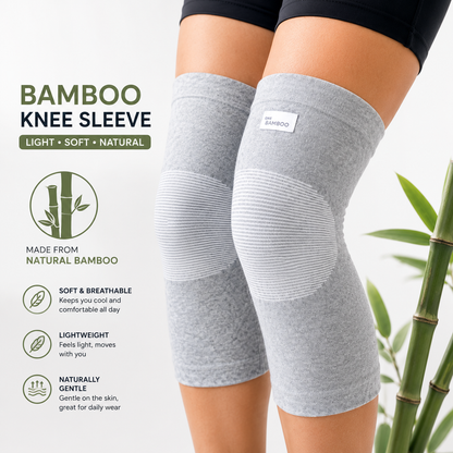 XNEEX BambooFlex Knee Sleeve – breathable bamboo compression knee support for daily wear