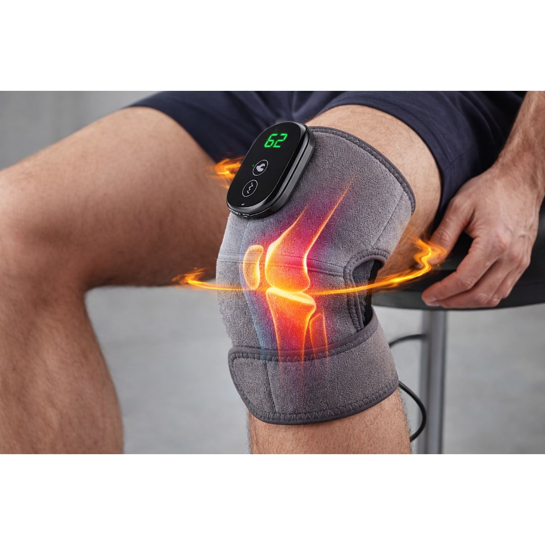 XNEEX HeatPad™ – חימום עמוק להקלה על כאבי ברכיים