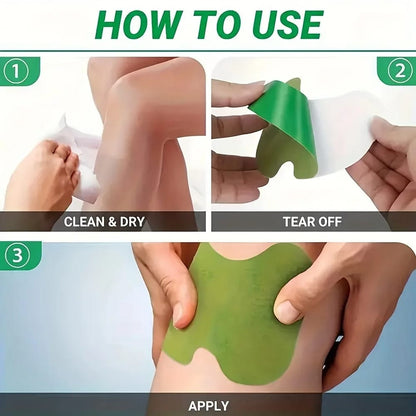 XNEEX ThermoRelief™ מדבקות חימום צמחיות להקלה ממושכת על כאבי שרירים ומפרקים – בכל הגוף